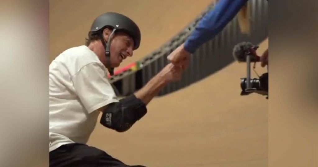 Tony Hawk Completes His Last Ollie 540 On The Skateboard Ever